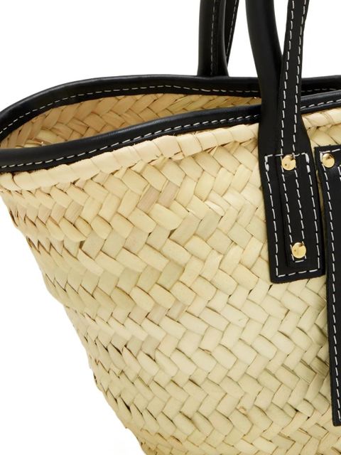 Jacquemus small soli basket - Neutrals