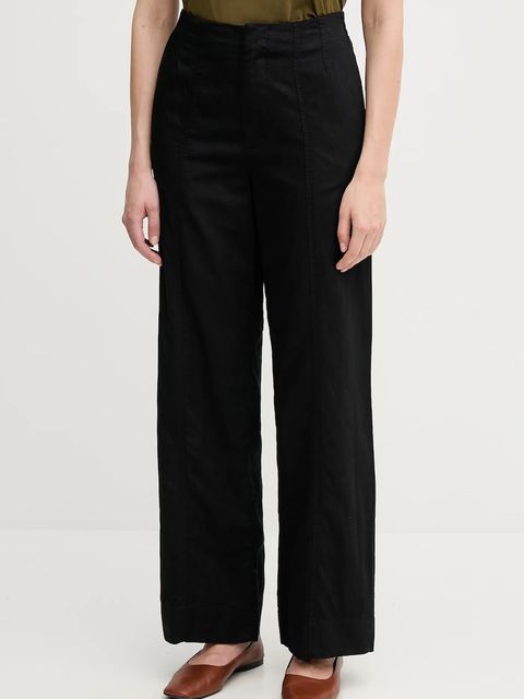 Calvin Klein Jeans spodnie z domieszką lnu - zdjęcie produktu nr 2