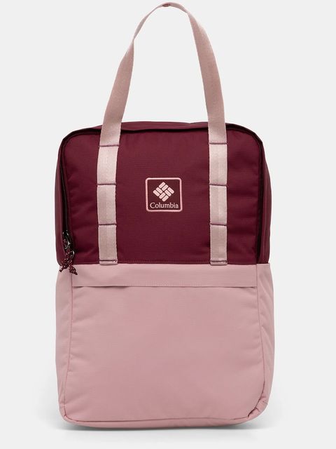 Columbia plecak kolor bordowy duży 2094491 - zdjęcie produktu nr 1