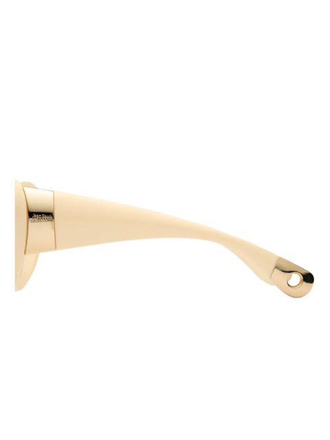 Jean Paul Gaultier Parisian cat-eye sunglasses - Neutrals