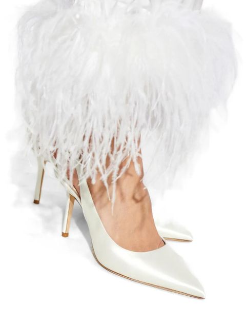 Jimmy Choo Love slingback pumps - White