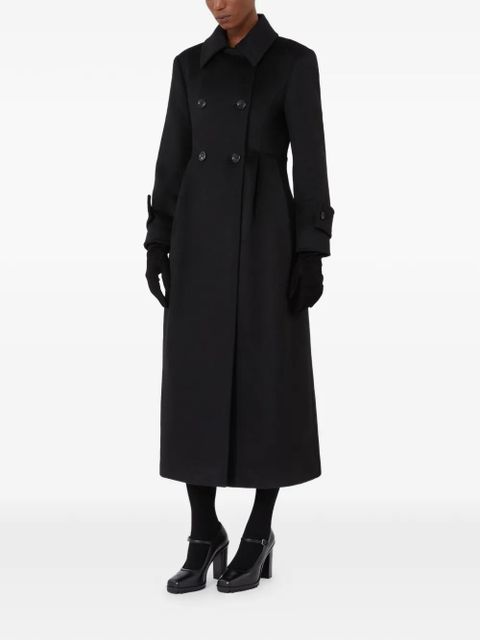 Max Mara double-breasted coat - Black