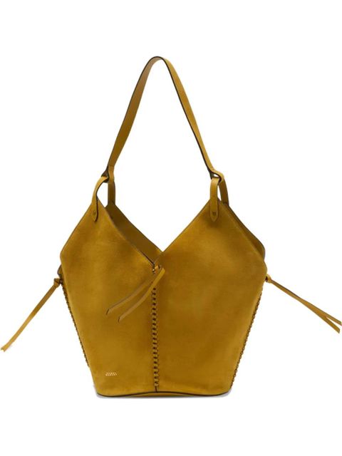 ISABEL MARANT Tampa suede bucket bag - Yellow - zdjęcie produktu nr 1