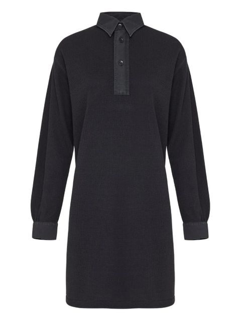 Maison Margiela wool polo top - Blue - zdjęcie produktu nr 1