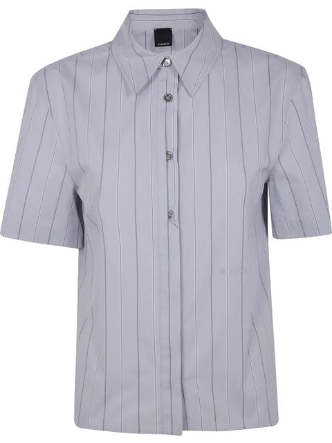 PINKO striped shirt - Silver - zdjęcie produktu nr 1