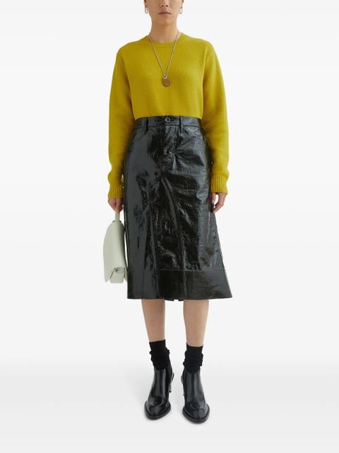 Jil Sander wool jumper - Yellow - zdjęcie produktu nr 2