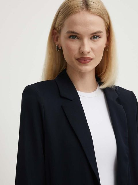 Joseph Ribkoff marynarka kolor granatowy niezapinana gładka 211361