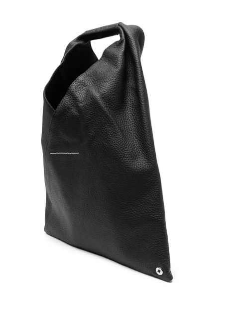 MM6 Maison Margiela Japanese leather tote bag - Black