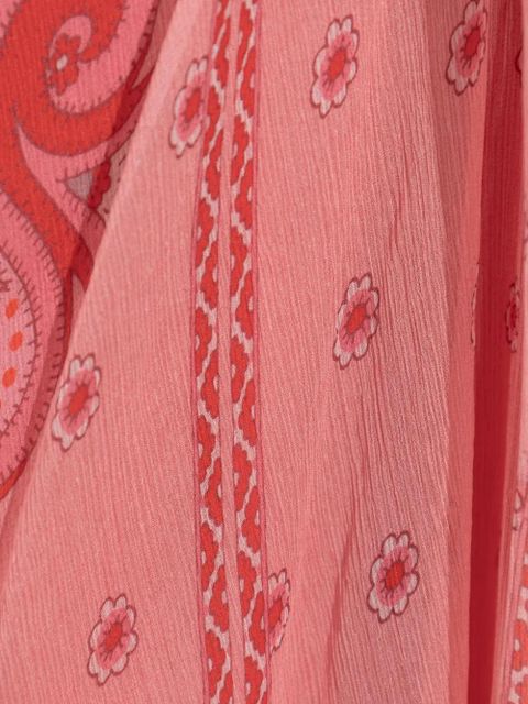 ETRO printed maxi dress - Pink