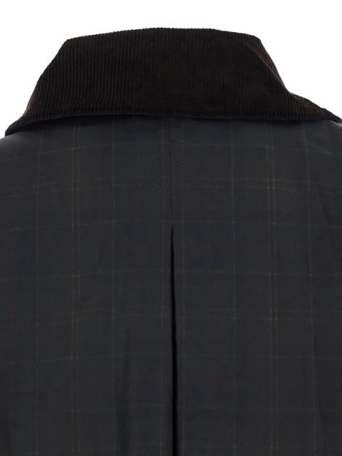 Barbour check duffle coat - Brown