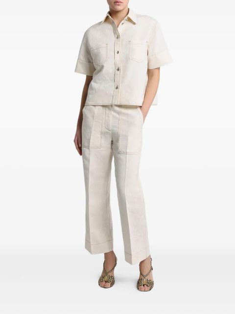 ETRO paisley-jacquard shirt - Neutrals - zdjęcie produktu nr 2