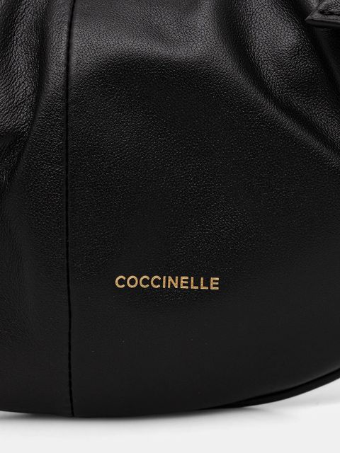 Coccinelle torebka skórzana FUROSHIKI kolor czarny E1 U1A 13 03 01