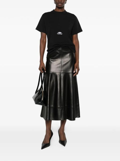 Balenciaga logo T-shirt - Black - zdjęcie produktu nr 2