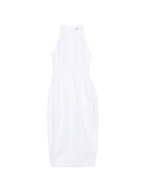 Róhe crew-neck midi dress - White - zdjęcie produktu nr 1