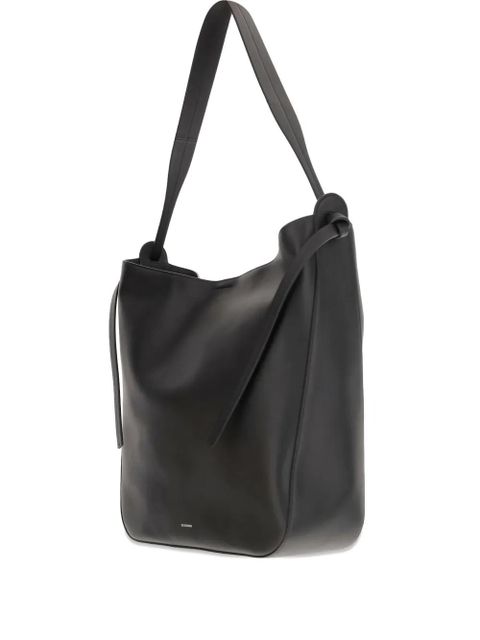 Jil Sander leather shoulder bag - Black - zdjęcie produktu nr 2