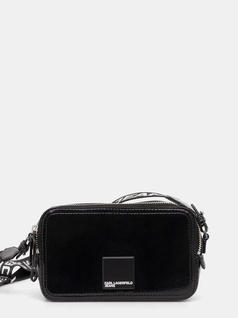 Karl Lagerfeld Jeans saszetka kolor czarny B1W30137 - zdjęcie produktu nr 1