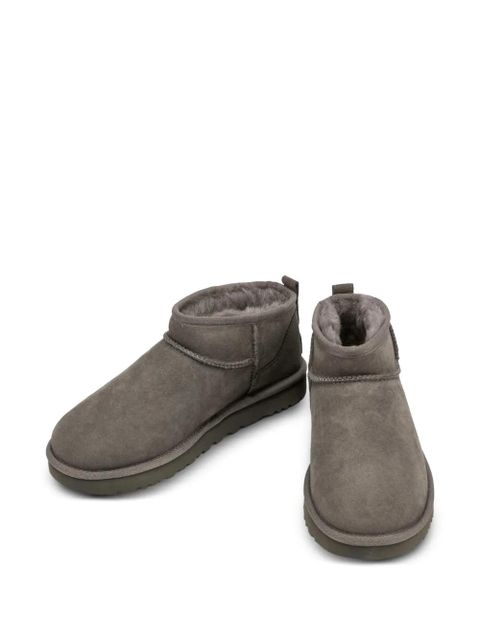 UGG Classic Ultra Mini suede ankle boots - Grey