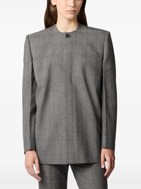 Tod's Collarless blazer - Grey