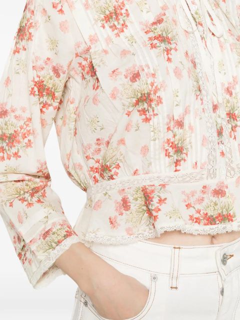 DÔEN Hillock lace blouse - Neutrals