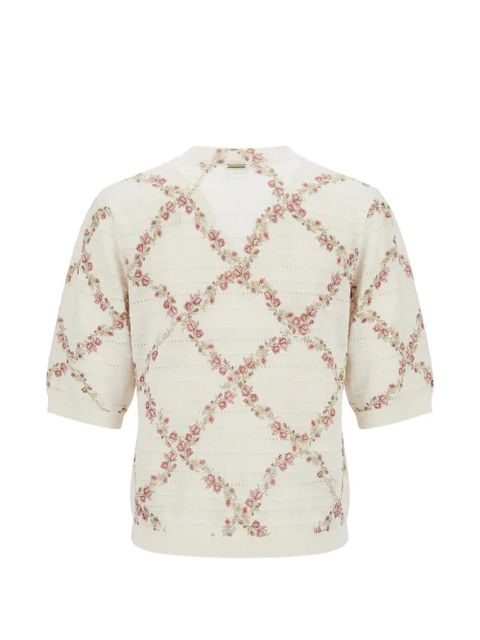 TWINSET cherry-print cardigan - Neutrals - zdjęcie produktu nr 2