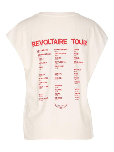 Zadig&Voltaire Cloe heart wings print T-shirt - Neutrals - zdjęcie produktu nr 2