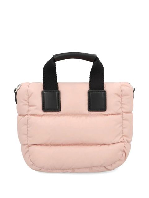 Moncler logo-patch tote bag - Pink - zdjęcie produktu nr 2
