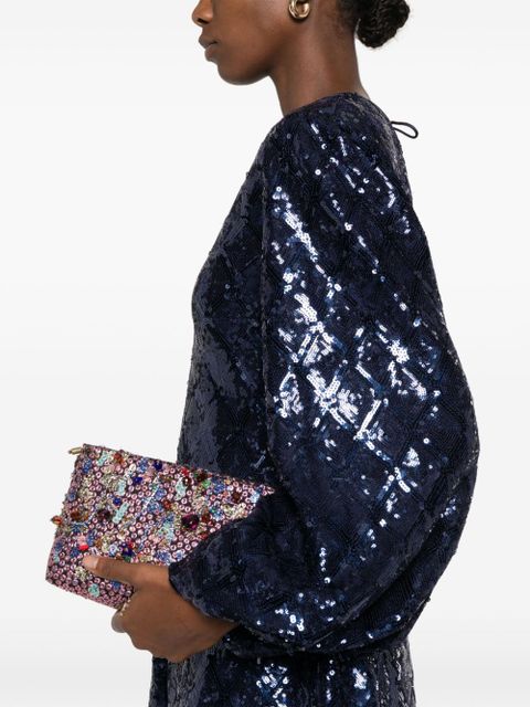 ROTATE BIRGER CHRISTENSEN sequinned mini dress - Blue