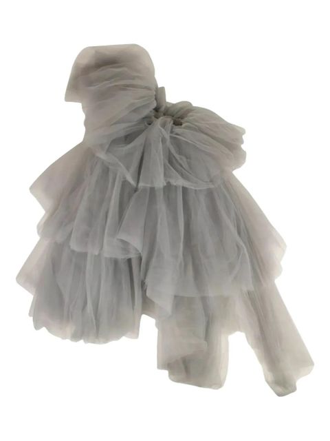 Off-White Tulle Raptor maxi dress - Grey - zdjęcie produktu nr 2