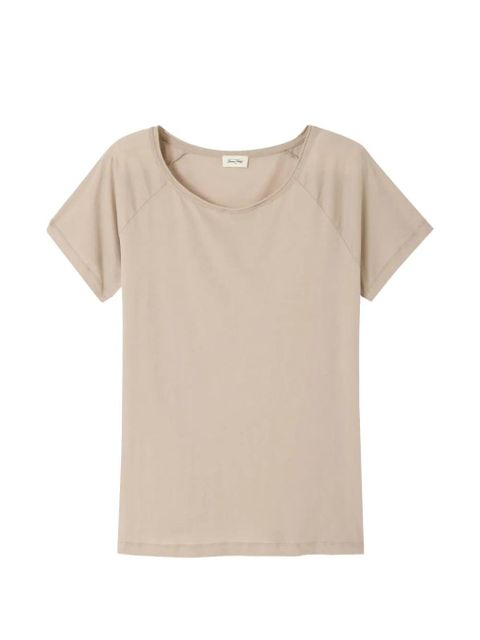 American Vintage Laloom cotton T-shirt - Neutrals - zdjęcie produktu nr 1