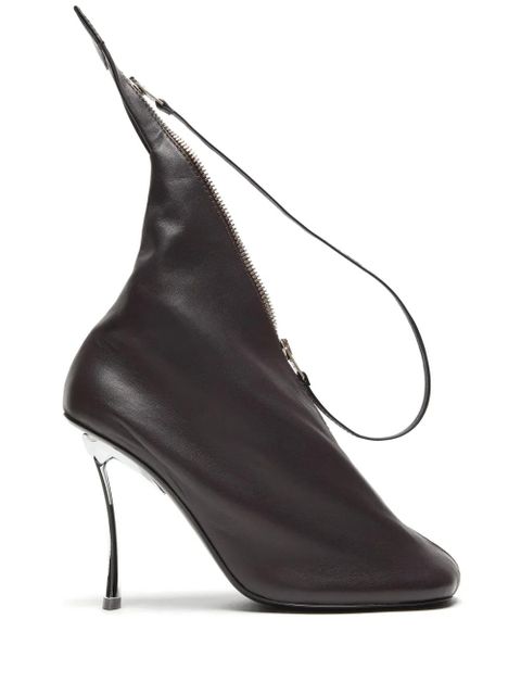 Acne Studios asymmetric ankle boots - Brown - zdjęcie produktu nr 1