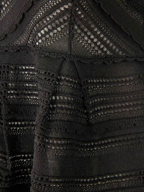 ZIMMERMANN Lucky Lace scalloped top - Black