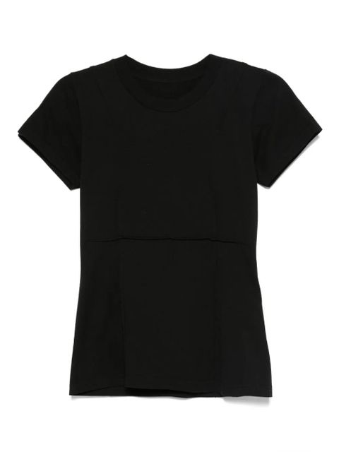 MM6 Maison Margiela cotton T-shirt - Black - zdjęcie produktu nr 1