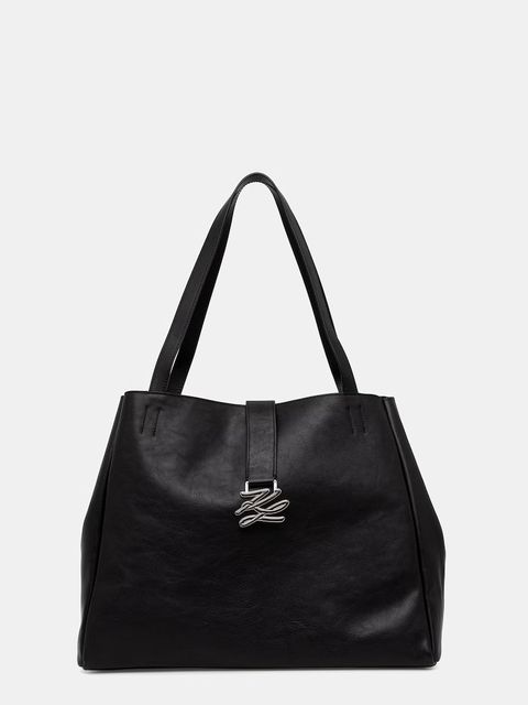 Karl Lagerfeld torebka shopper damska skórzana K/AUTOGRAPH - zdjęcie produktu nr 1