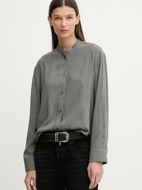 Marc O'Polo koszula damska kolor szary regular 600088042277 - zdjęcie produktu nr 1