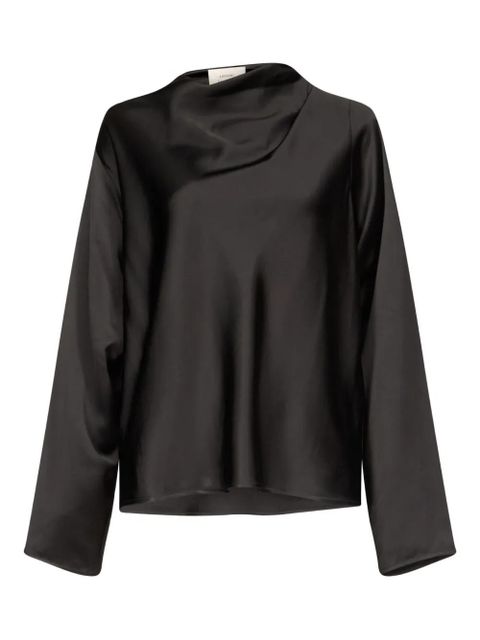 LouLou de Saison Riddy blouse - Black - zdjęcie produktu nr 1