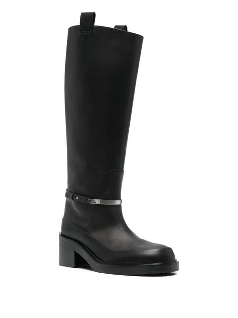 Tod's 60mm metal-strap boots - Black - zdjęcie produktu nr 2