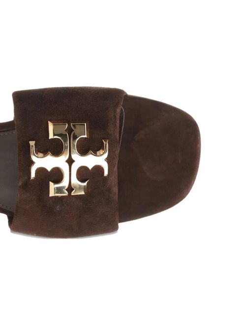 Tory Burch suede flat sandals - Brown