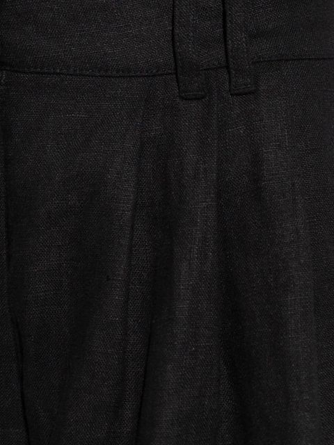 Posse pleated palazzo pants - Black