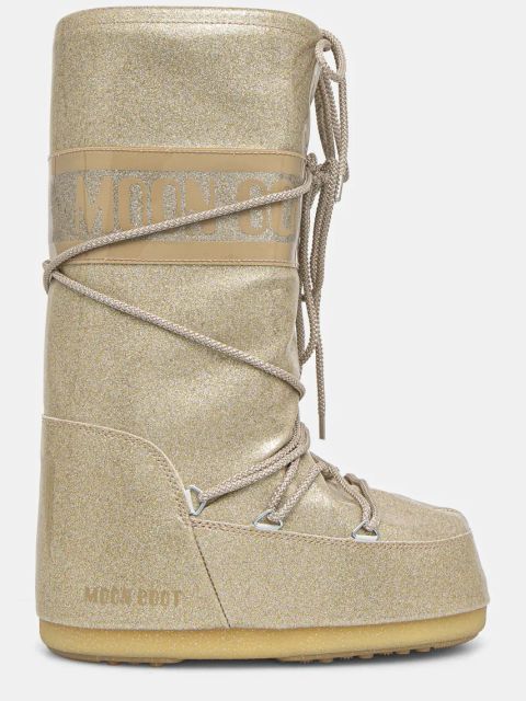 Moon Boot śniegowce MB ICON GLITTER kolor złoty 80D1402850 B002