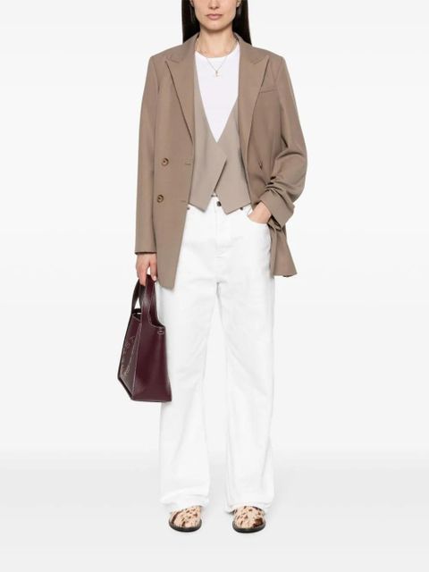 AMI Paris open-front waistcoat - Neutrals - zdjęcie produktu nr 2