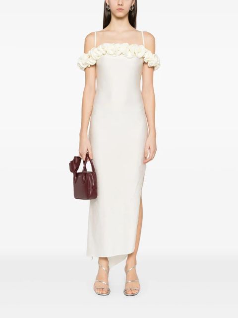 Coperni ruffled maxi dress - White - zdjęcie produktu nr 2