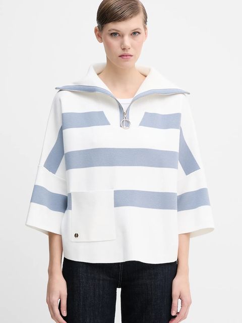 Joseph Ribkoff sweter damski kolor biały lekki 261983 - zdjęcie produktu nr 1