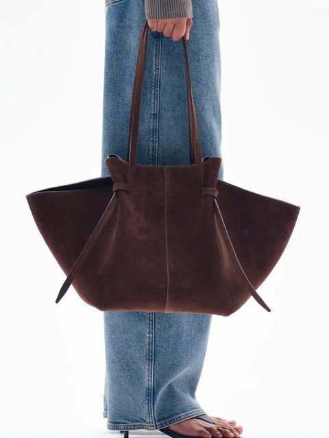 Yuzefi torebka zamszowa LARGE MOCHI