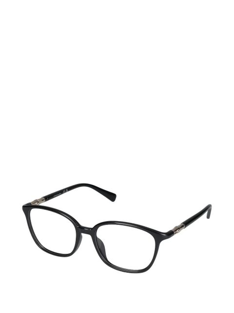 Longchamp rectangle-frame glasses - Black
