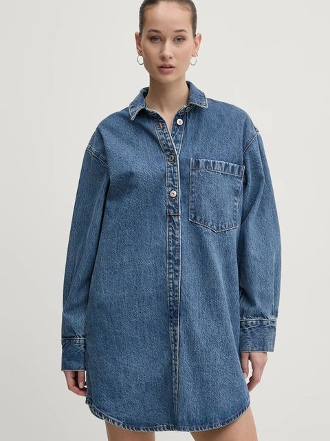 Abercrombie & Fitch sukienka jeansowa - zdjęcie produktu nr 1