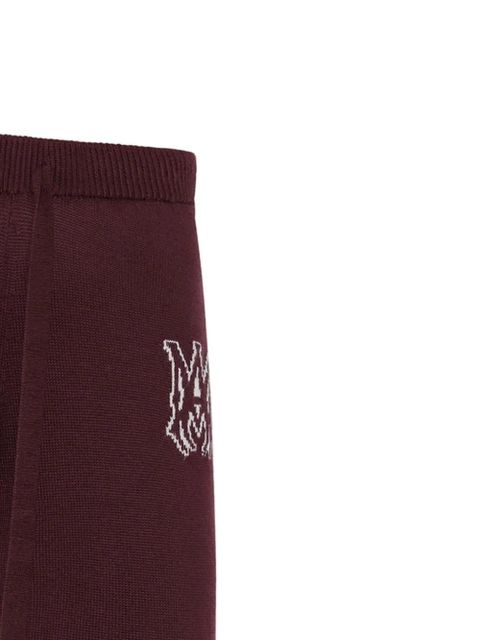 AMIRI logo knit trousers - Red - zdjęcie produktu nr 2