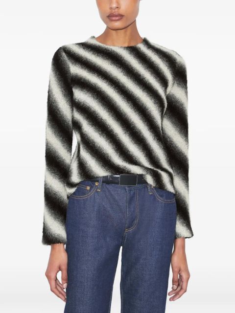 Tory Burch striped sweater - Black - zdjęcie produktu nr 2