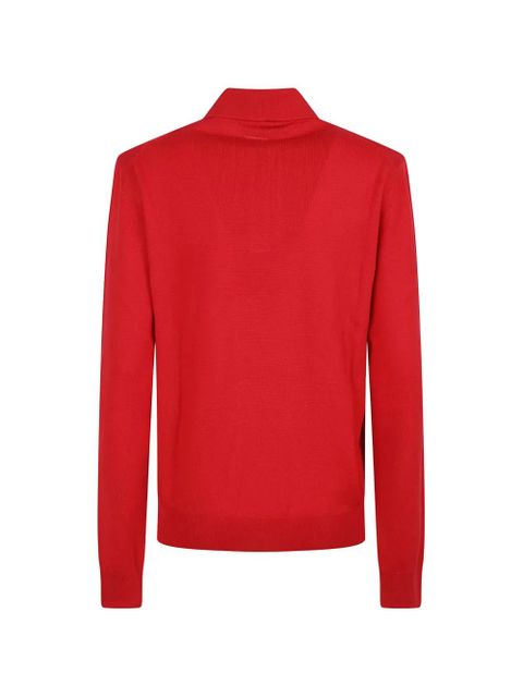 Miu Miu buttoned polo shirt - Red - zdjęcie produktu nr 1
