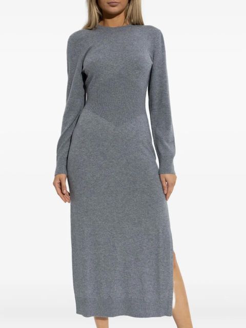 Givenchy ribbed midi dress - Grey