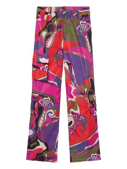 PUCCI orchidée print cargo trousers - Purple - zdjęcie produktu nr 1